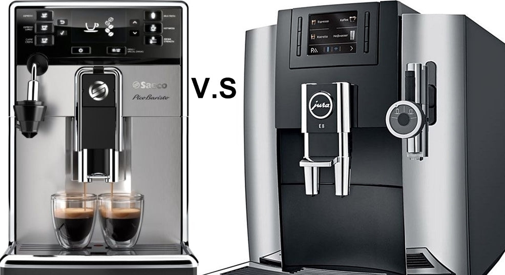saeco vs jura coffee machines