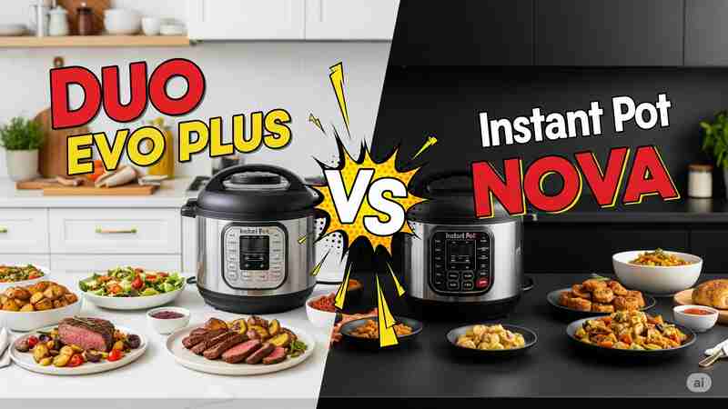 Instant Pot Duo Nova vs Duo Evo Plus