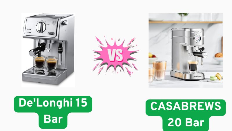 Coffee Machine 15 Bar vs 20 Bar