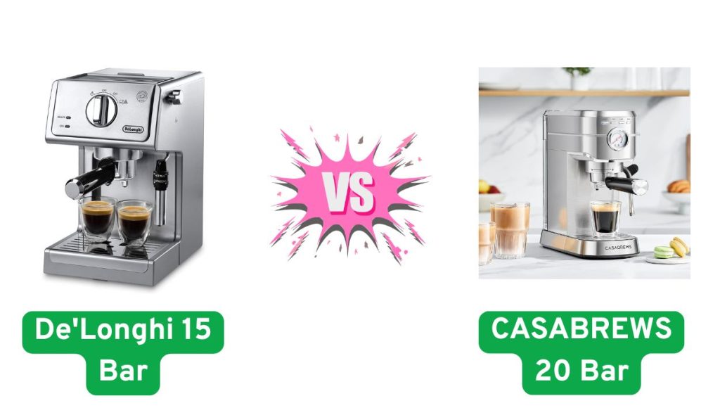 Coffee Machine 15 Bar vs 20 Bar