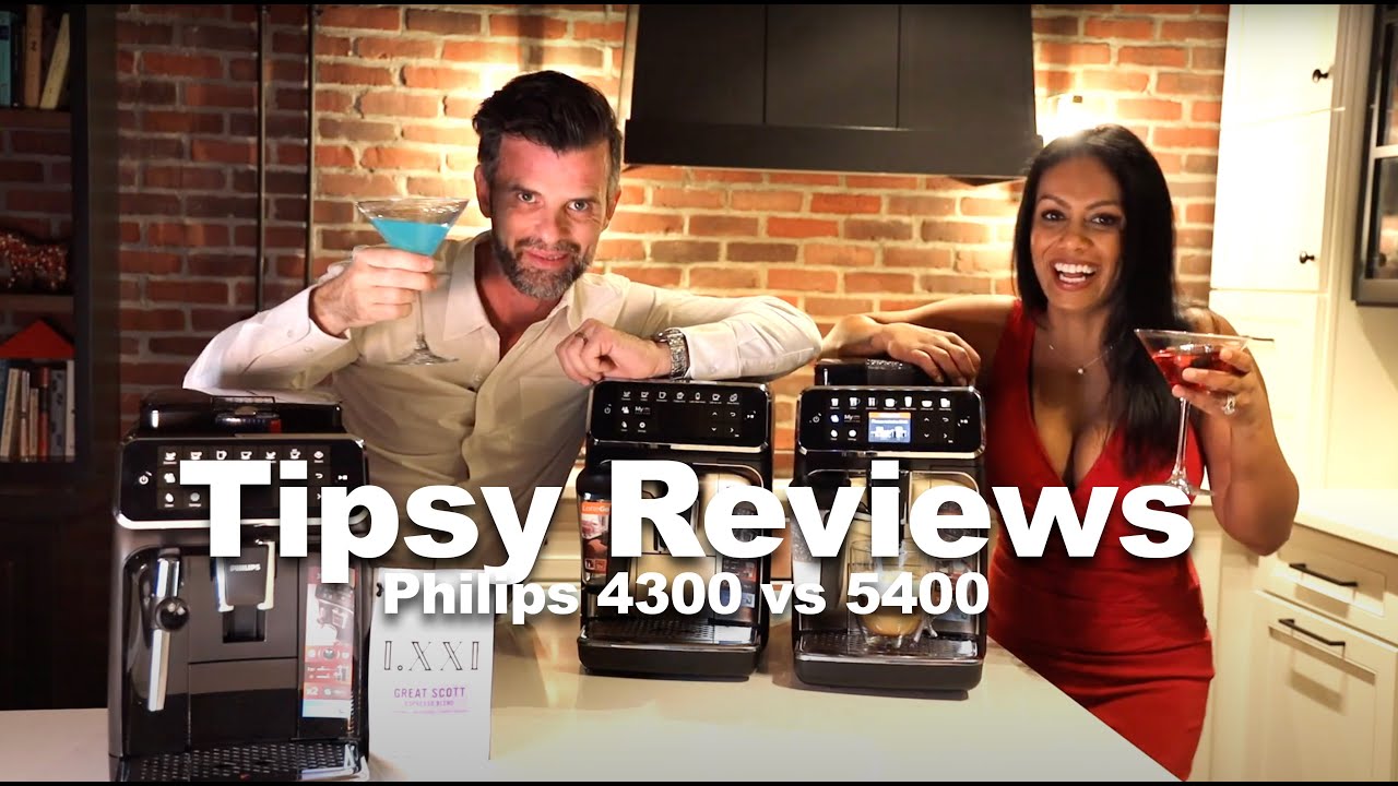 philips coffee machine 5400 vs 4300