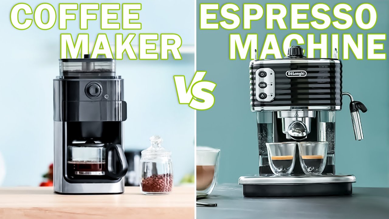 coffee machine vs coffee maker