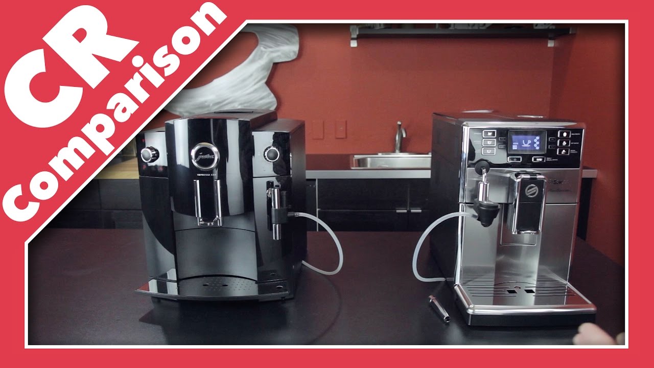 saeco vs jura coffee machines