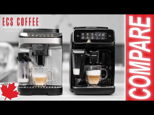 delonghi coffee machine vs philips coffee machine