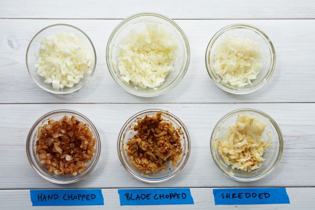 How To Dice An Onion In A Food Processor