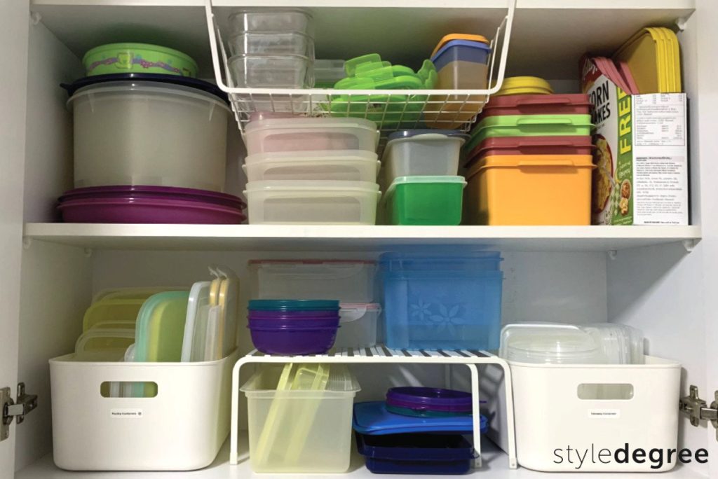 How To Organize Storage Containers In The Kitchen