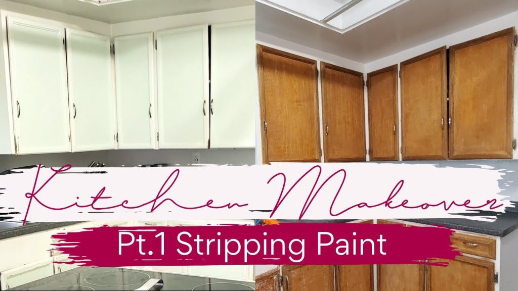 How To Strip Paint From Kitchen Cabinets