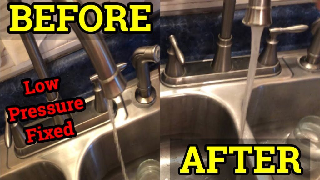 How To Increase Water Pressure Kitchen Sink