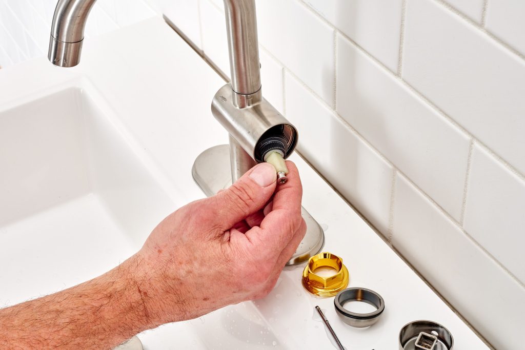 How To Fix A Leaky Kitchen Faucet Single Handle