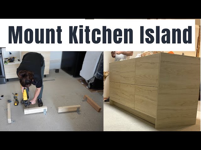 How To Secure A Kitchen Island To The Floor