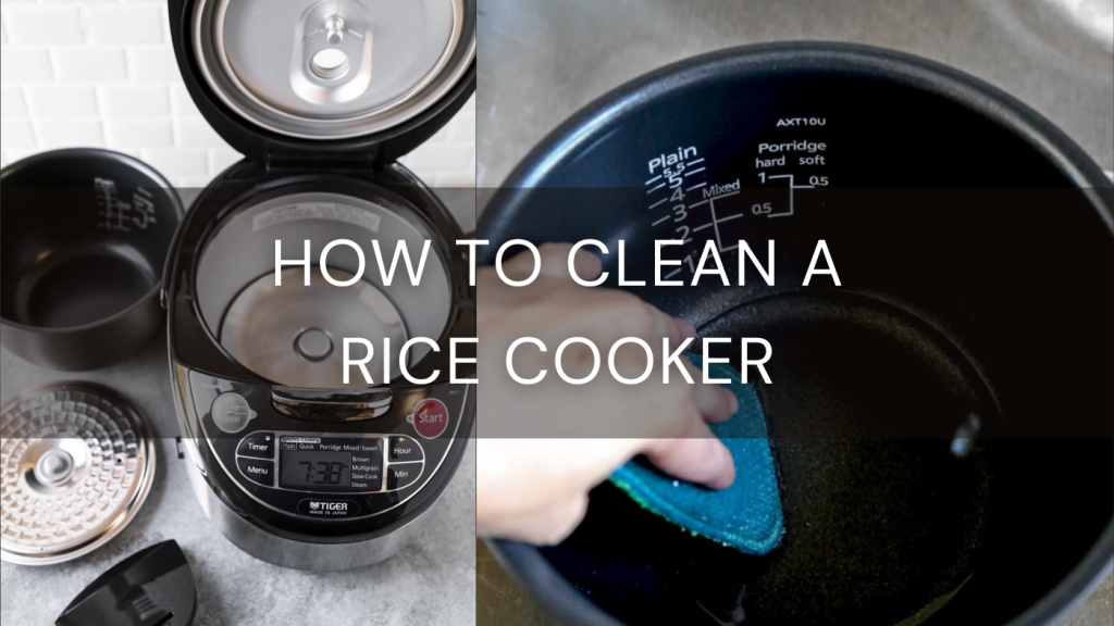 How To Clean The Rice Cooker Lid Properly