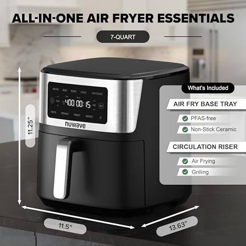 Nuwave Brio Plus 7QT Air Fryer Review