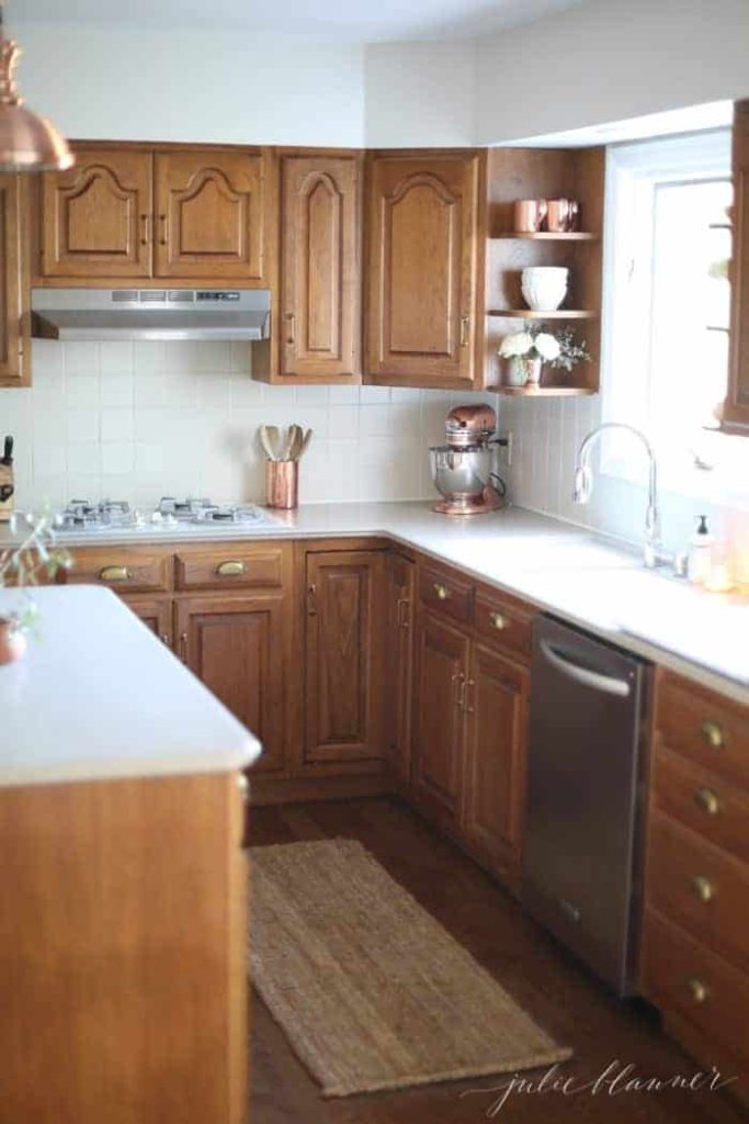 How To Update Kitchen With Oak Cabinets